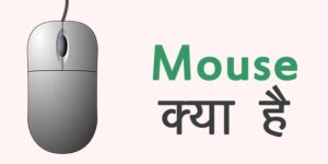 MOUSE Full Form, बनावट और प्रकार