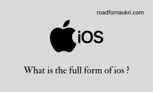 What is the full form of ios : ios full form